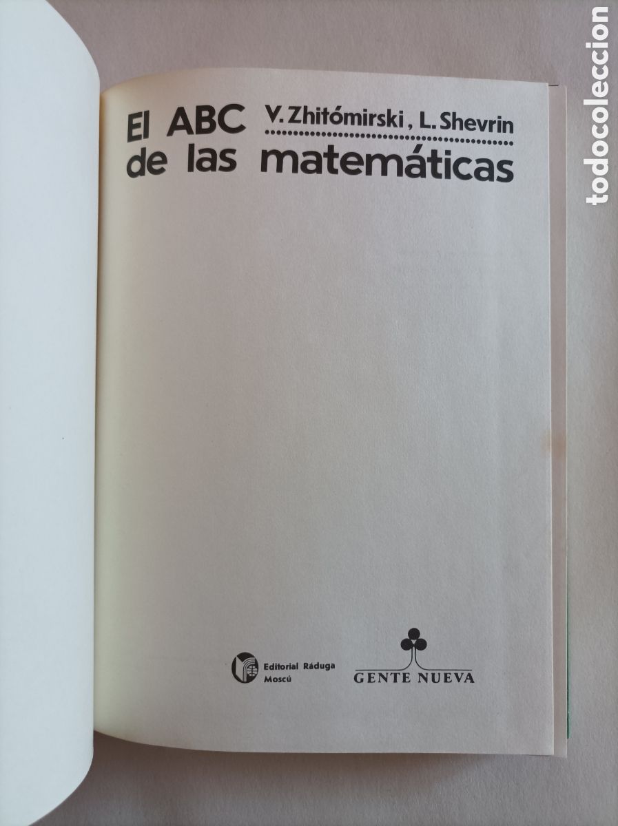 Libros de segunda mano de ciencias: El ABC de las matem&aacute;ticas / V. Zhit&oacute;mirski y L. Shevrin - Foto 3