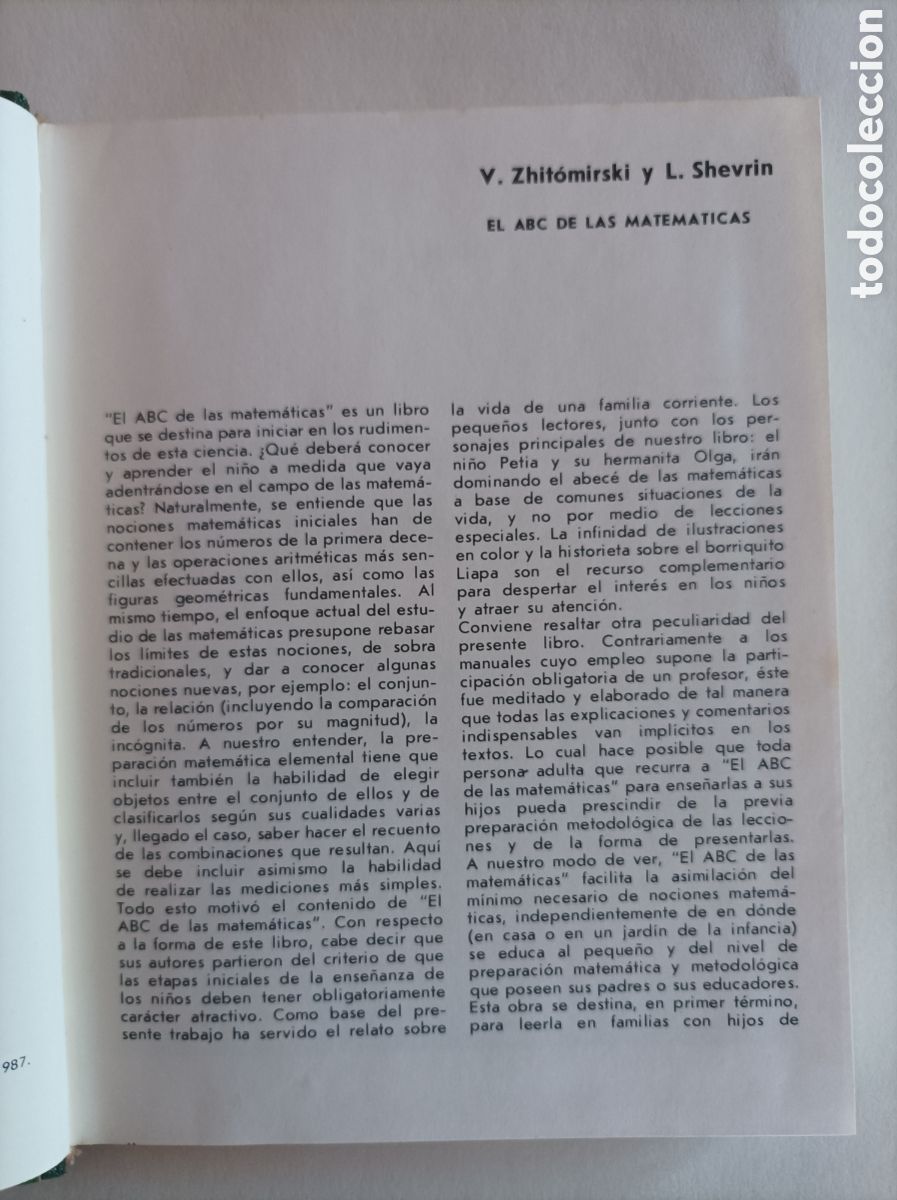 Libros de segunda mano de ciencias: El ABC de las matem&aacute;ticas / V. Zhit&oacute;mirski y L. Shevrin - Foto 5
