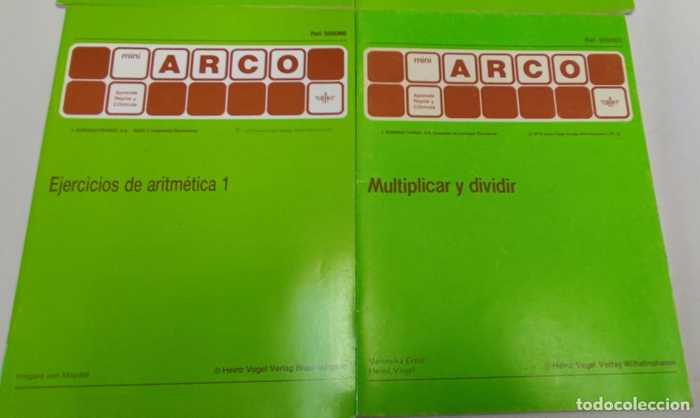 Libros de segunda mano de ciencias: LOTE DE 4 NUMEROS ARCO, EJERCICIOS DE CALCULO, ARITMETICA, MULTIPLICAR Y DIVIDIR - Foto 3
