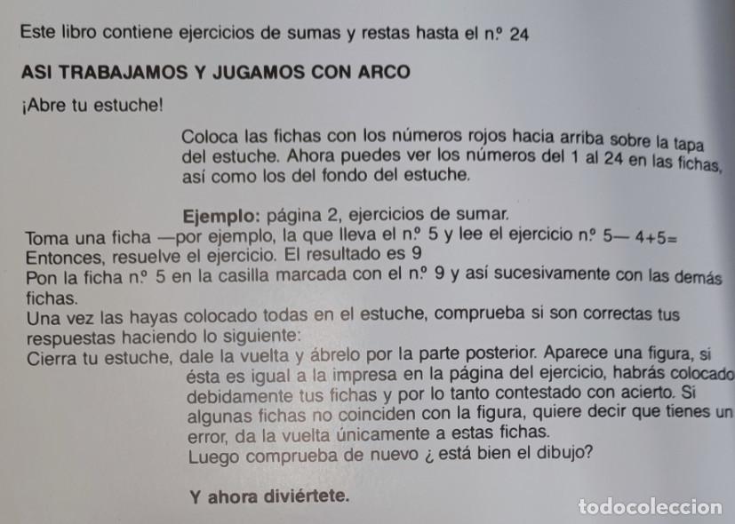 Libros de segunda mano de ciencias: LOTE DE 4 NUMEROS ARCO, EJERCICIOS DE CALCULO, ARITMETICA, MULTIPLICAR Y DIVIDIR - Foto 4