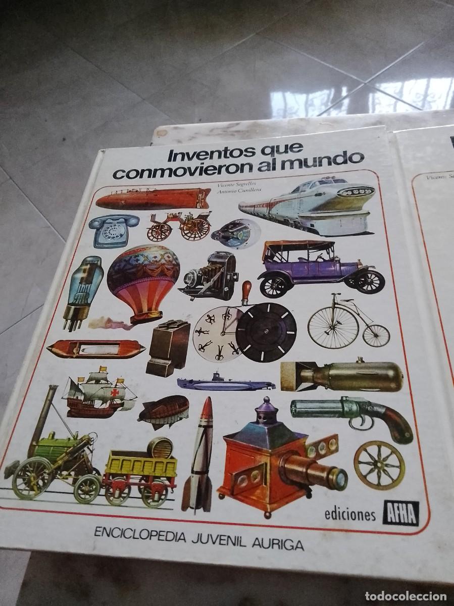 Libros de segunda mano de ciencias: Inventos que conmovieron ediciones,afha,vol 1 y 2, - Foto 2
