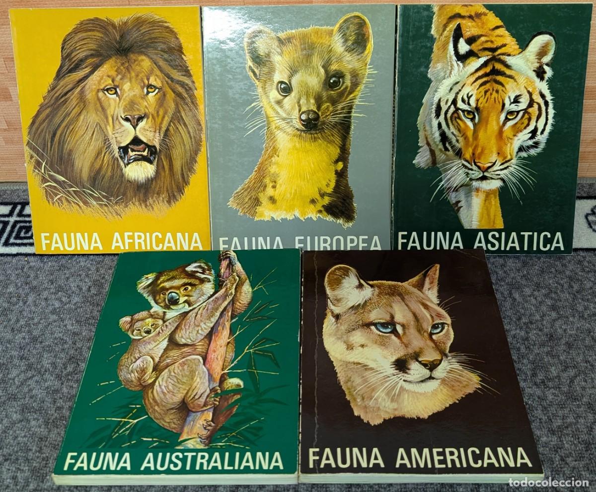 Libros de segunda mano: Fauna - Area 5 - 5 tomos - Timun Mas (1975) &iexcl;Colecci&oacute;n completa! - Foto 1