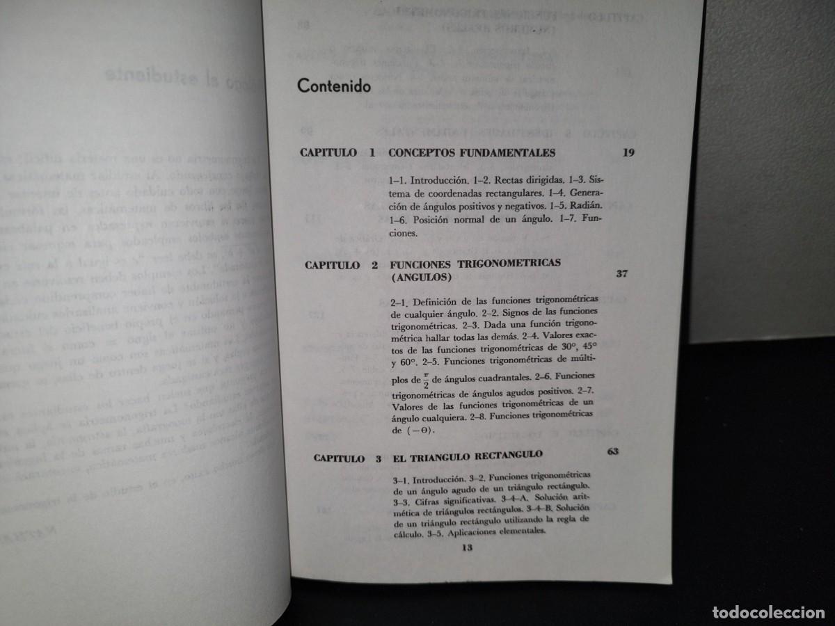 Libros de segunda mano de ciencias: 148- TRIGONOMETR&Iacute;A PLANA - NATHAN O. NILES - Foto 7
