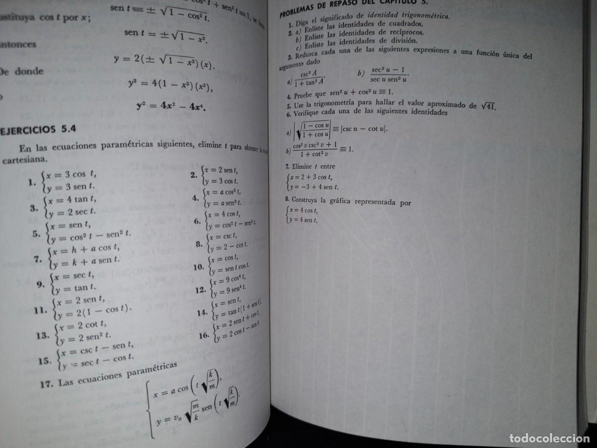 Libros de segunda mano de ciencias: 148- TRIGONOMETR&Iacute;A PLANA - NATHAN O. NILES - Foto 10