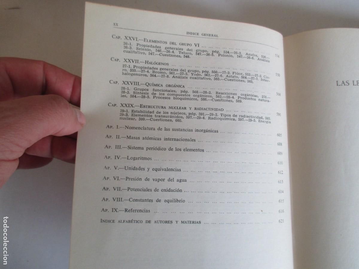 Libros de segunda mano de ciencias: MICHELL J. SIENKO, ROBERT A. PLANE Qu&iacute;mica W33828 - Foto 7