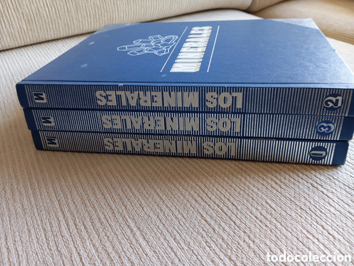 Libros de segunda mano: MINERALES. 3 TOMOS (COMPLETA) EDICIONES NUEVA LENTE. 1983 - Foto 2