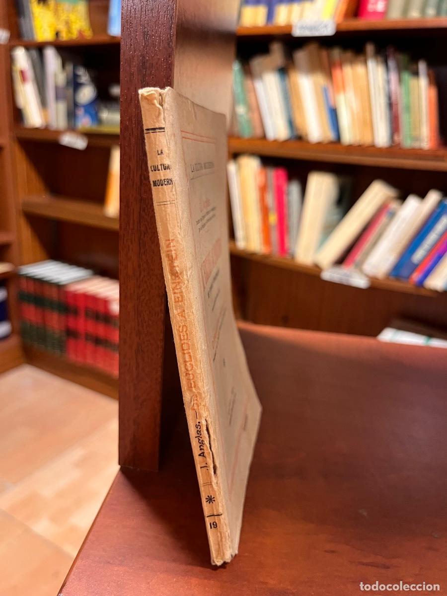 Libros de segunda mano de ciencias: De Euclides a Einstein, J. Anglas, 1&ordf; edici&oacute;n, Ed. Hernando, 1927 - Foto 7