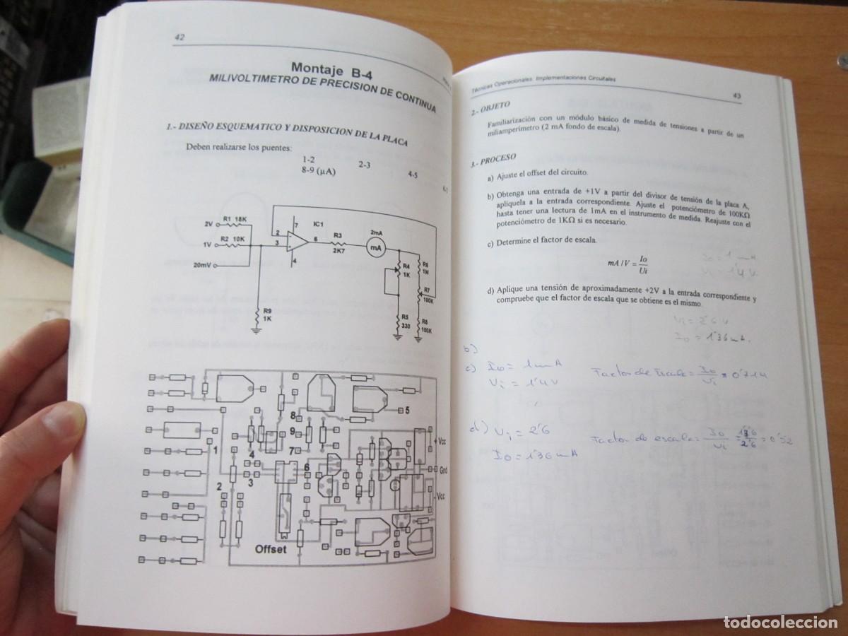 Libros de segunda mano de ciencias: T&eacute;cnicas operacionales: implementaciones circuitales - Foto 3