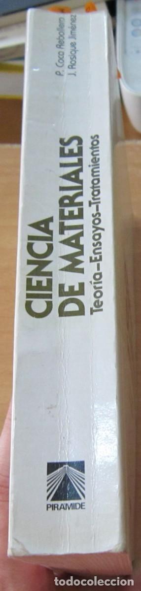 Libros de segunda mano de ciencias: Ciencia de materiales, P. C. Rebollero - Foto 2