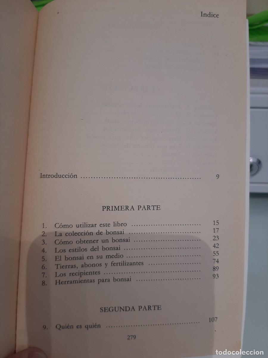 Libros de segunda mano: Francisco P&aacute;ez de la Cadena. El libro del bonsai - Foto 4