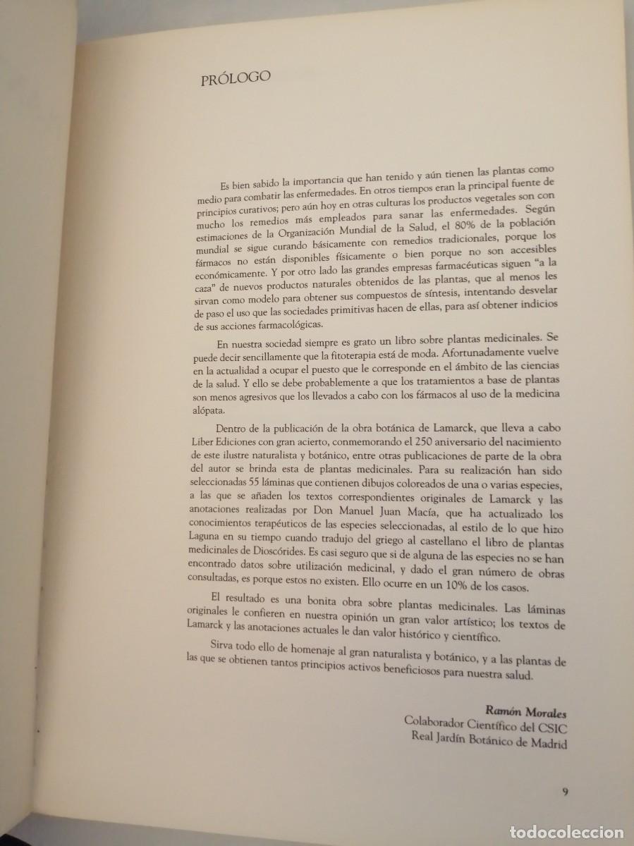 Libros de segunda mano: Lamarck: Plantas Medicinales (SOLO LIBRO) - Foto 9