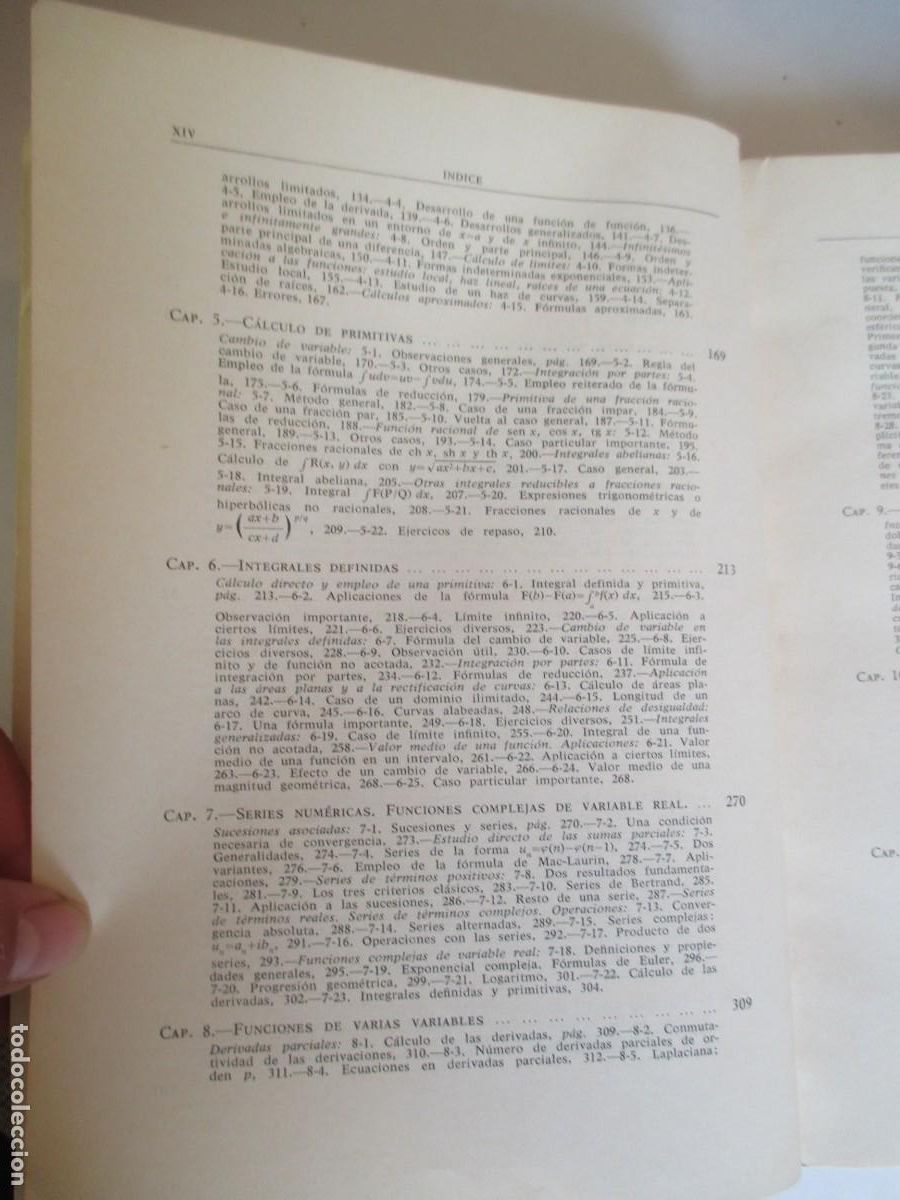 Libros de segunda mano de ciencias: J. RIVAUD Ejercicios de an&aacute;lisis Tomo I W34019 - Foto 3