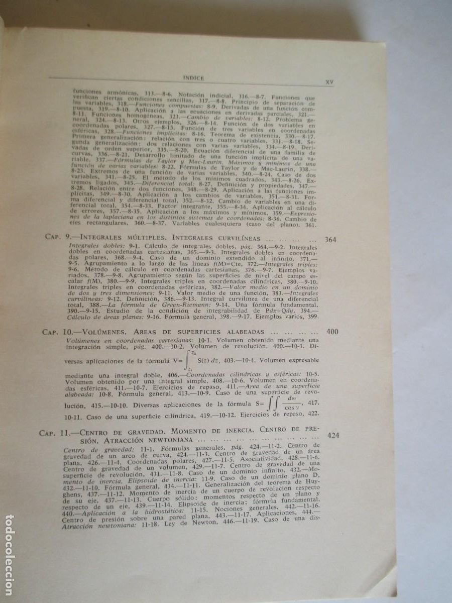 Libros de segunda mano de ciencias: J. RIVAUD Ejercicios de an&aacute;lisis Tomo I W34019 - Foto 4