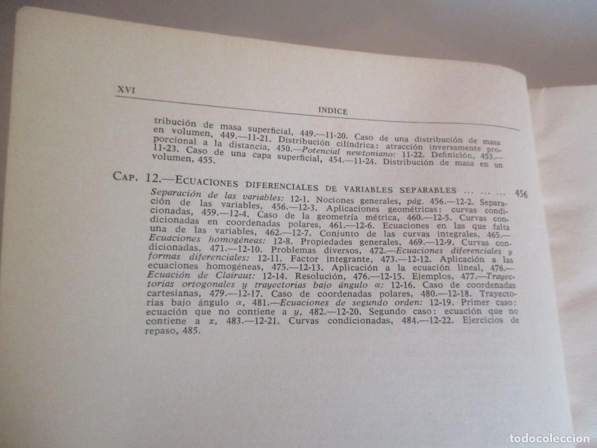 Libros de segunda mano de ciencias: J. RIVAUD Ejercicios de an&aacute;lisis Tomo I W34019 - Foto 5