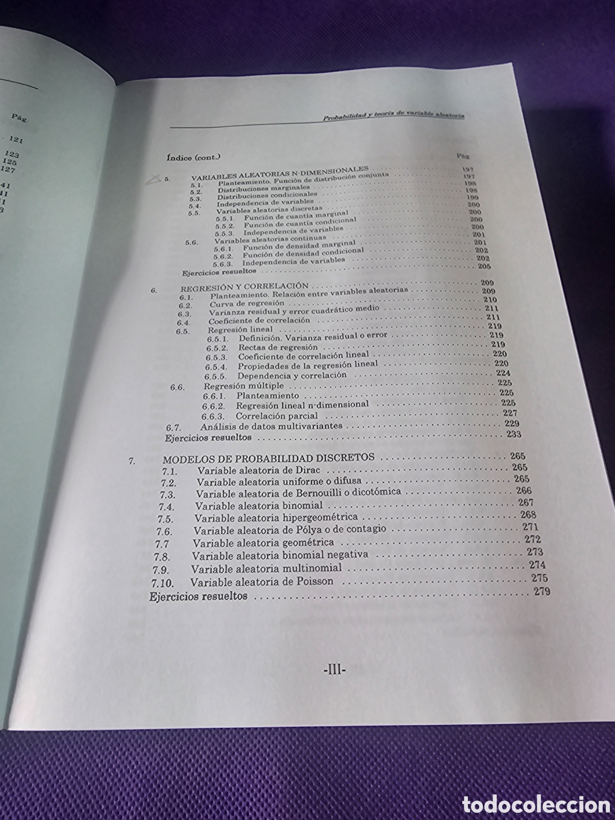 Libros de segunda mano de ciencias: ELEMENTOS DE ESTAD&Iacute;STICA APLICADA - JOSE JAVIER MURUZABAL IRIGOYEN - - Foto 5