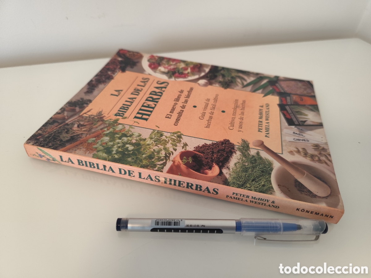 Libros de segunda mano: LA BIBLIA DE LAS HIERBAS / KONEMANN- LIBRO DE CONSULTA DE HIERBAS, MUY VISUAL. - Foto 15