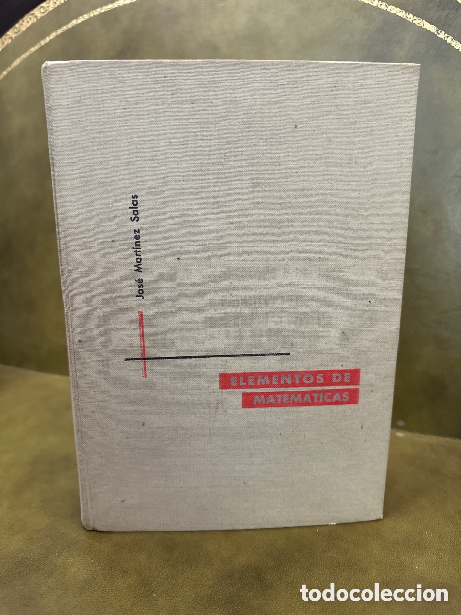 Libros de segunda mano de ciencias: ELEMENTOS DE MATEM&Aacute;TICAS / JOSE MARTINEZ SALAS - Foto 2