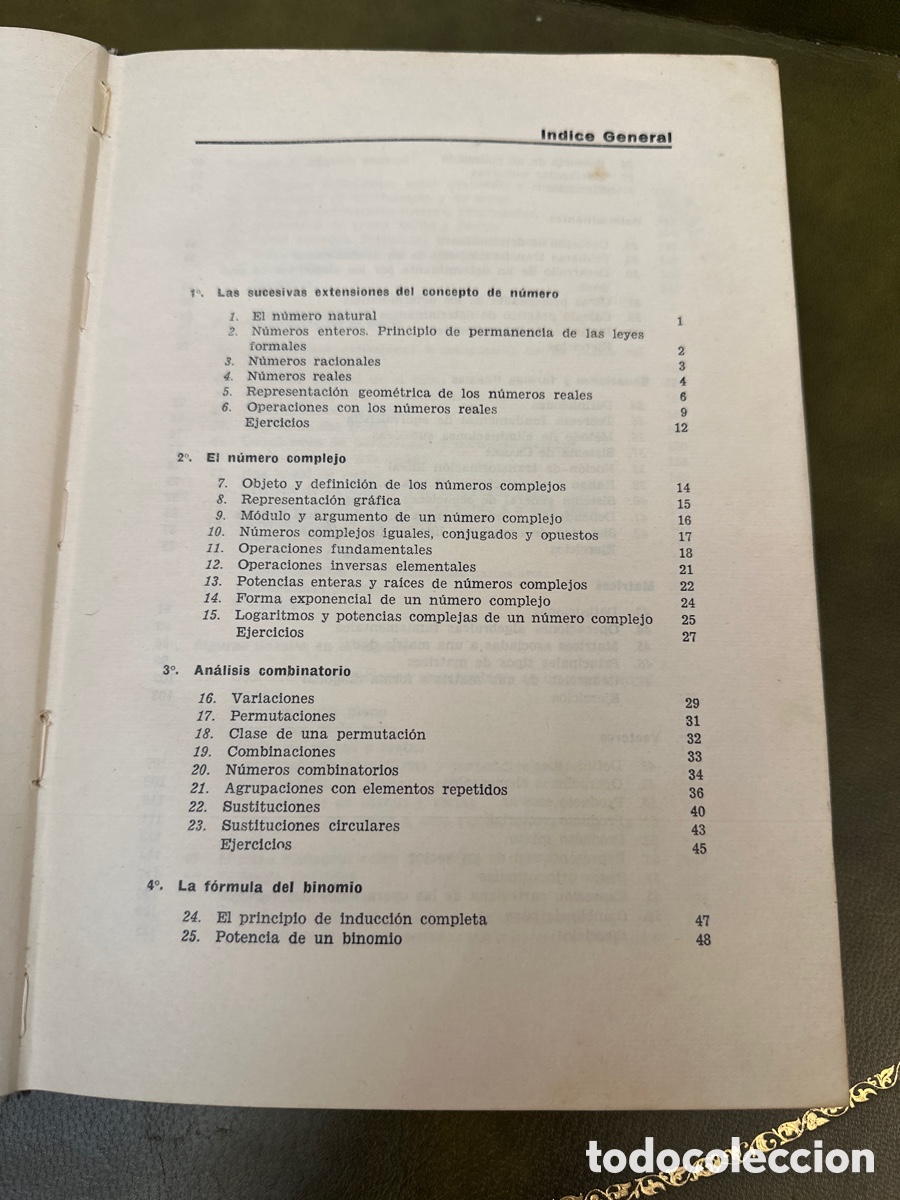 Libros de segunda mano de ciencias: ELEMENTOS DE MATEM&Aacute;TICAS / JOSE MARTINEZ SALAS - Foto 5