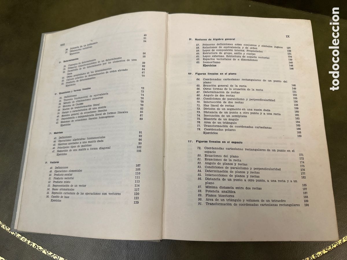 Libros de segunda mano de ciencias: ELEMENTOS DE MATEM&Aacute;TICAS / JOSE MARTINEZ SALAS - Foto 6