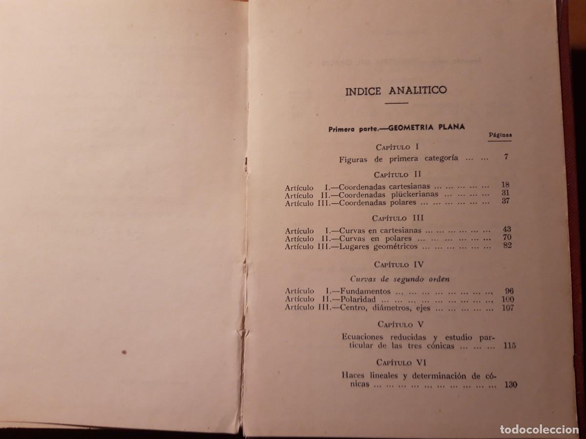 Libros de segunda mano de ciencias: Problemas de Geometr&iacute;a Anal&iacute;tica - Foto 3