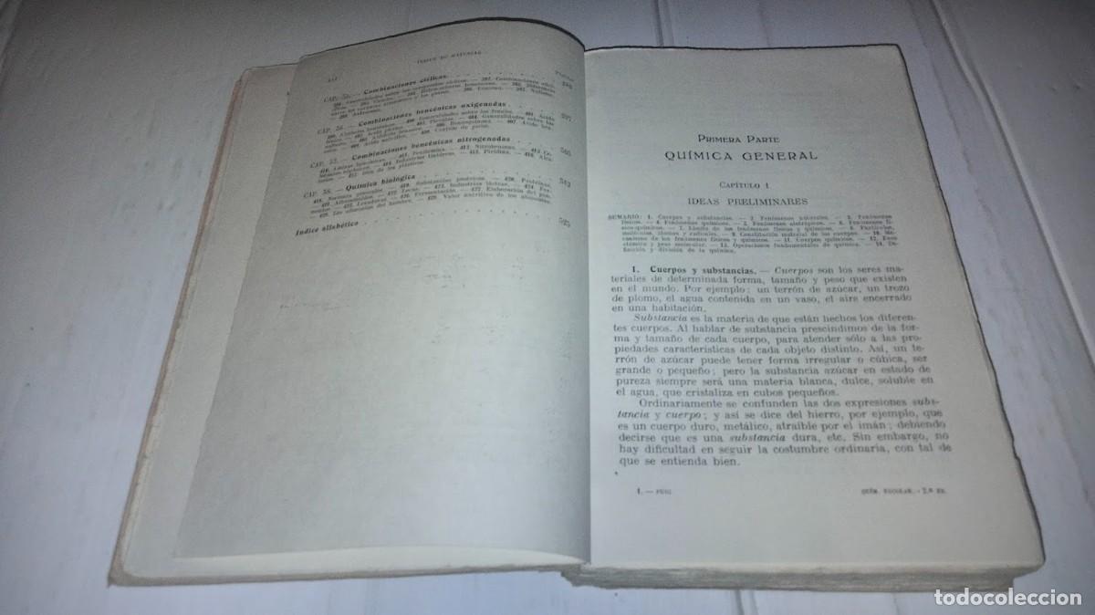 Libros de segunda mano de ciencias: Qu&iacute;mica Escolar - Ignacio Puig - Editor Manuel Mar&iacute;n - Foto 12
