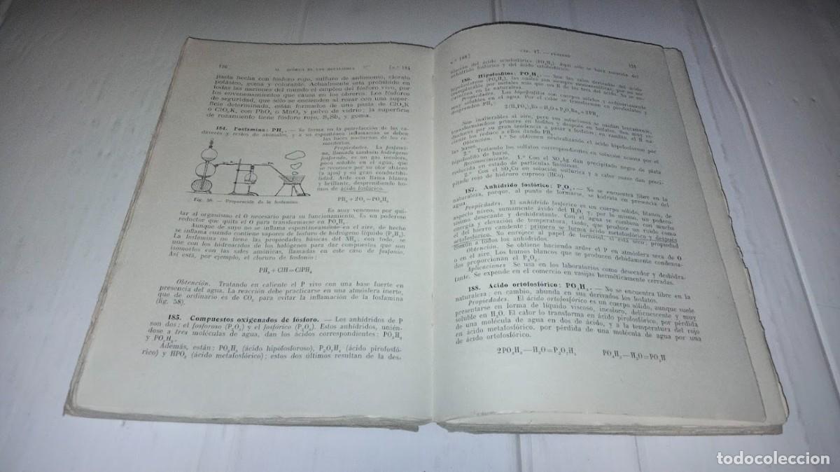 Libros de segunda mano de ciencias: Qu&iacute;mica Escolar - Ignacio Puig - Editor Manuel Mar&iacute;n - Foto 13