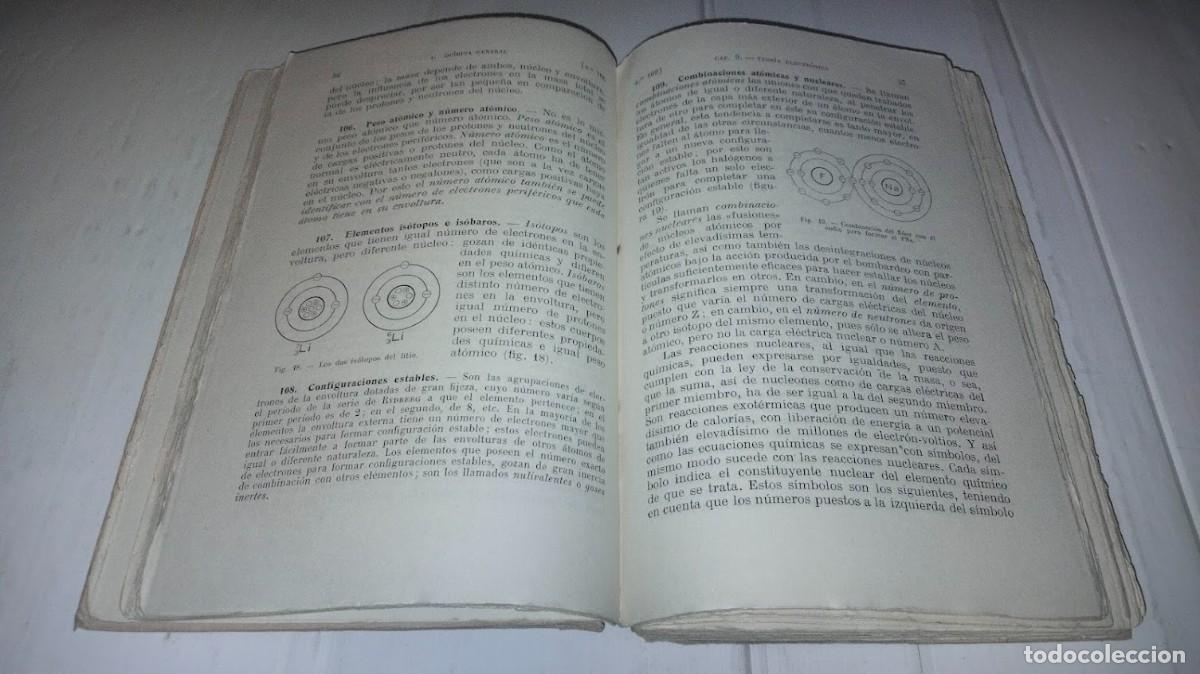 Libros de segunda mano de ciencias: Qu&iacute;mica Escolar - Ignacio Puig - Editor Manuel Mar&iacute;n - Foto 14