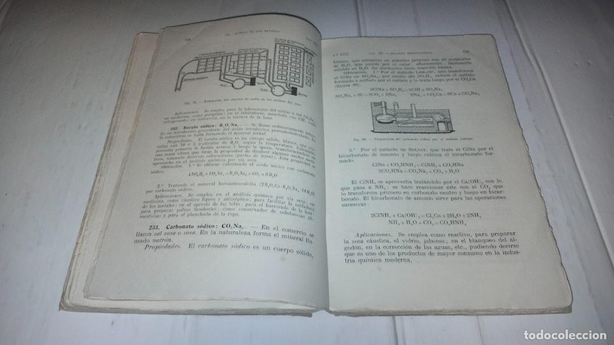 Libros de segunda mano de ciencias: Qu&iacute;mica Escolar - Ignacio Puig - Editor Manuel Mar&iacute;n - Foto 16