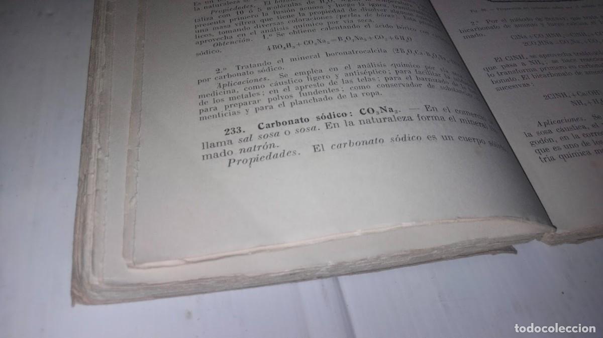 Libros de segunda mano de ciencias: Qu&iacute;mica Escolar - Ignacio Puig - Editor Manuel Mar&iacute;n - Foto 17