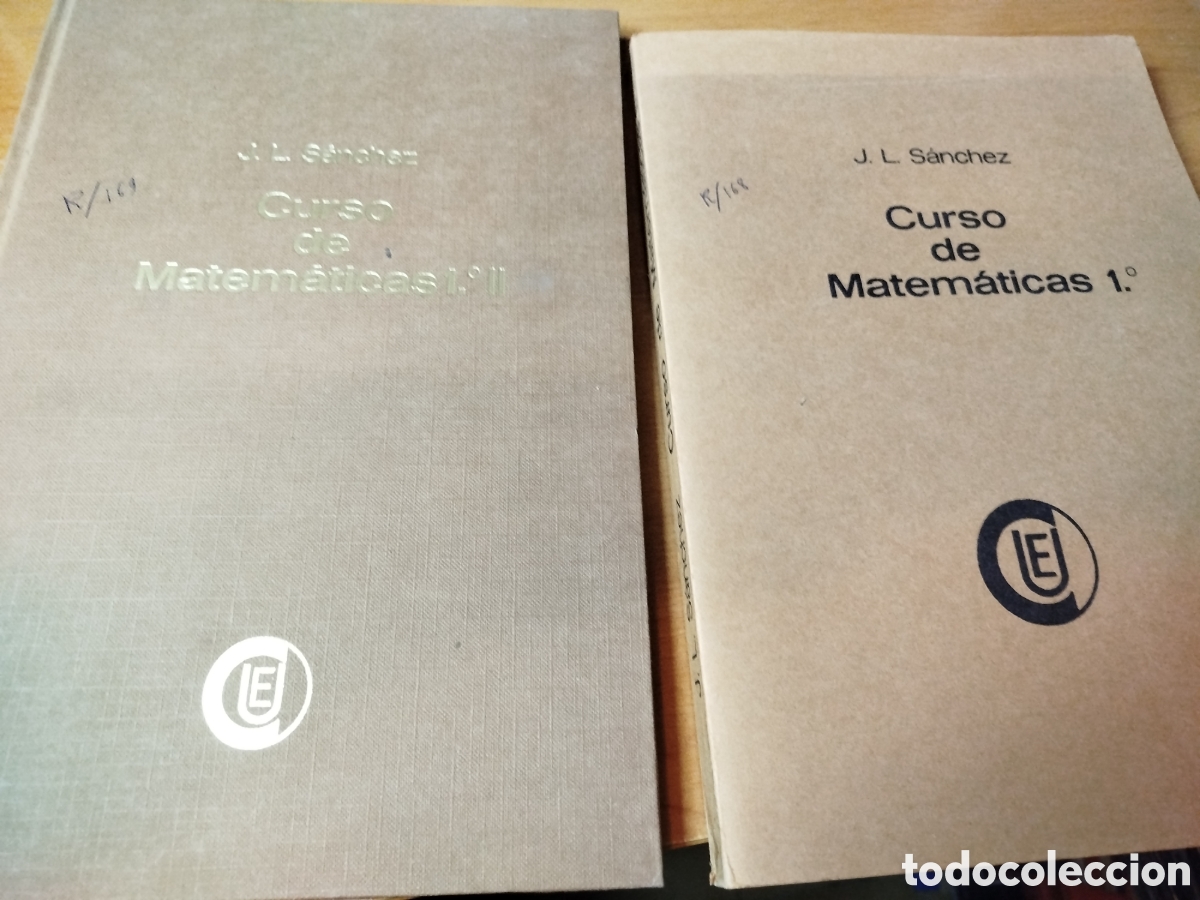 Libros de segunda mano de ciencias: Cursos de matem&aacute;ticas. C&iacute;rculo editor universo.J.l. S&aacute;nchez. Dos tomos - Foto 1