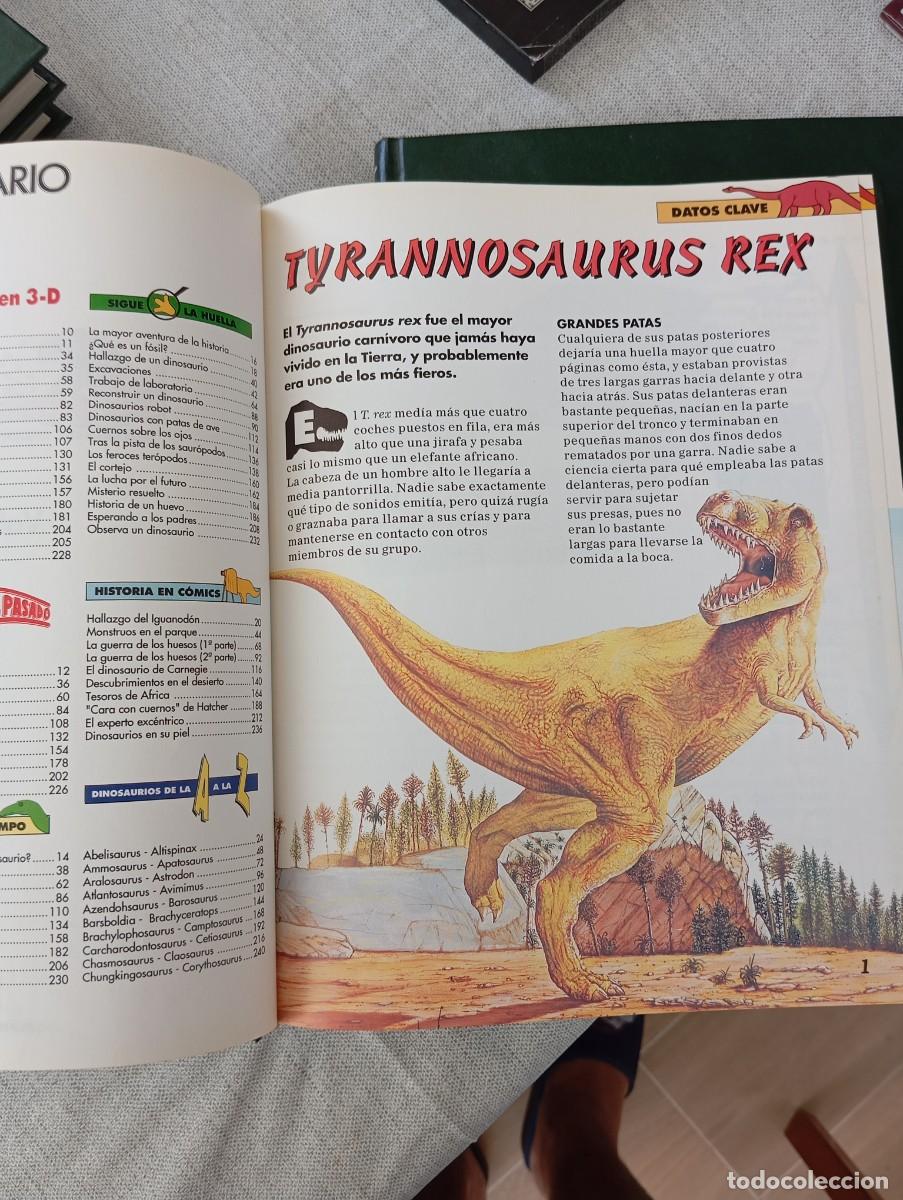 Libros de segunda mano: Dinosaurios 5 tomos completa - Foto 9