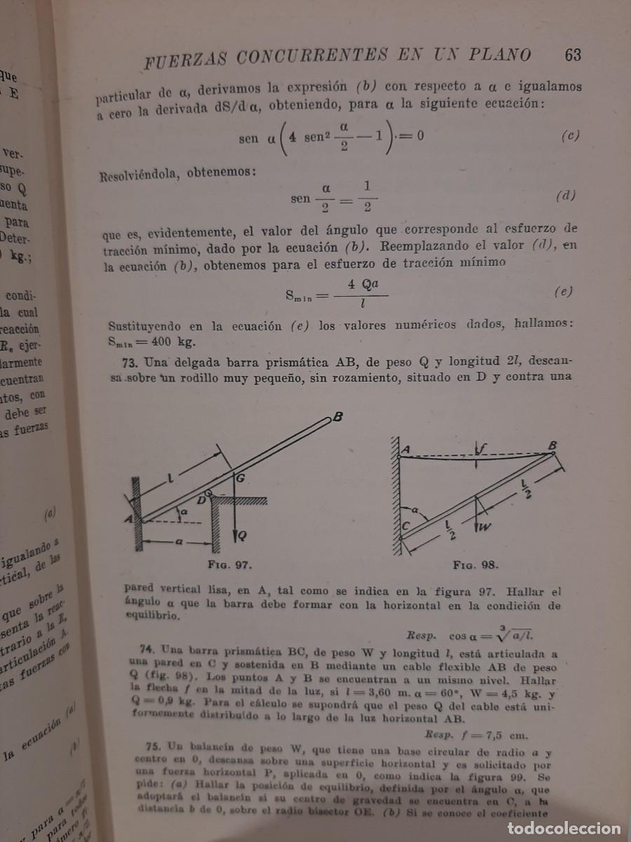 Libros de segunda mano de ciencias: S. Timoshenko y D. H . Young. Mec&aacute;nica t&eacute;cnica - Foto 3