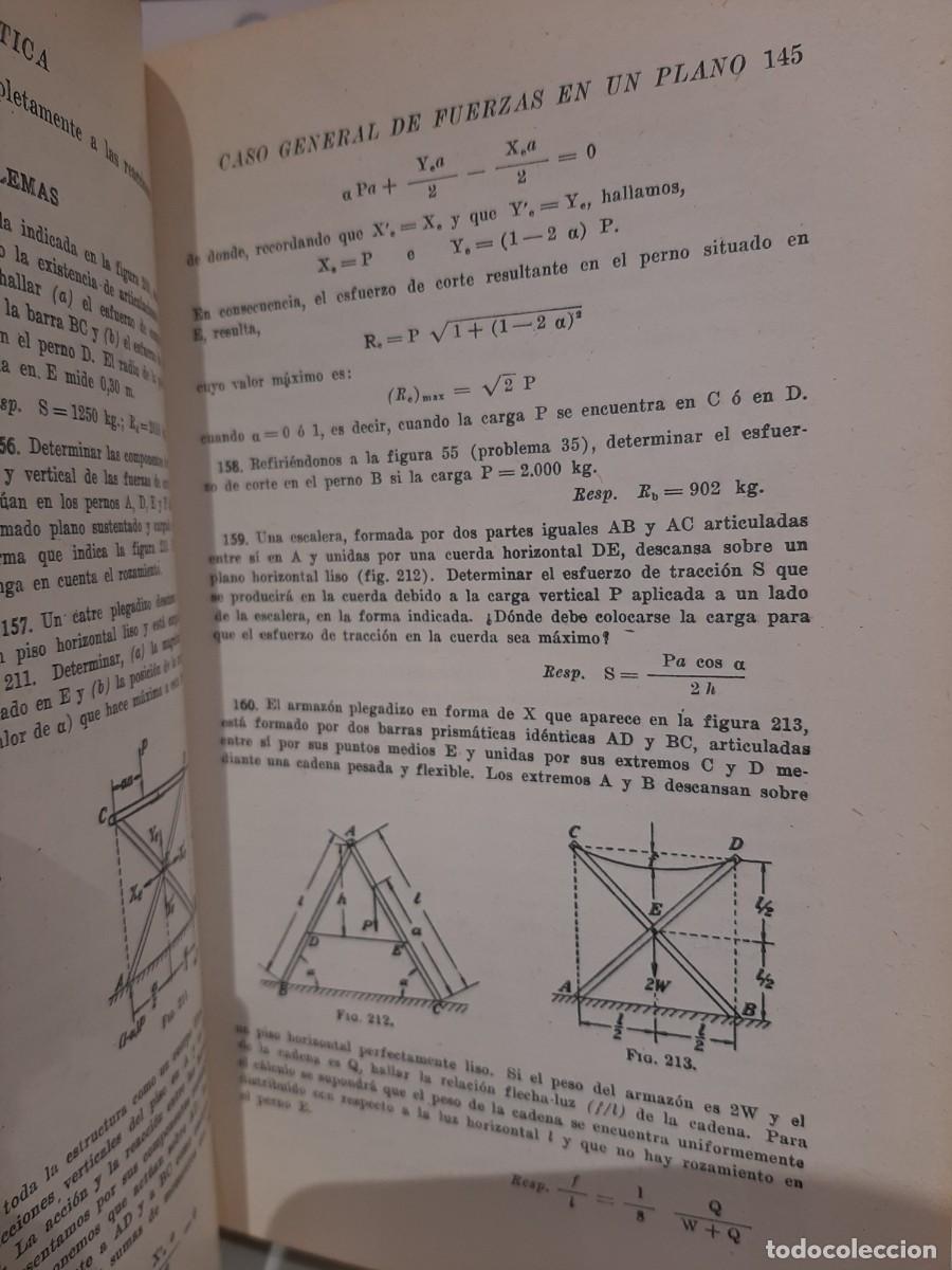Libros de segunda mano de ciencias: S. Timoshenko y D. H . Young. Mec&aacute;nica t&eacute;cnica - Foto 4