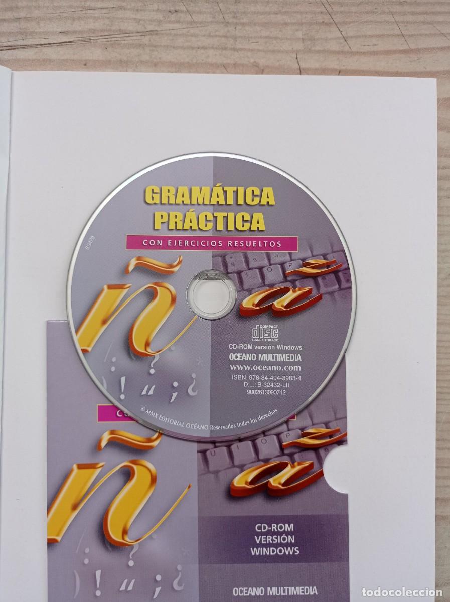 Libros de segunda mano de ciencias: El Mentor De Gramatica - Con Ejercicios Resueltos - Con CD-ROM - 2012 - Editorial Oceano - Foto 3