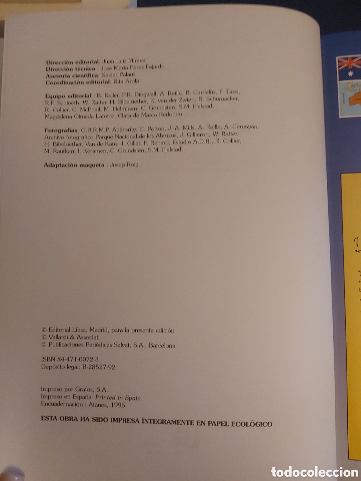 Libros de segunda mano: PARQUES NATURALES LIBSA ADENA WWF 1996 - Foto 4