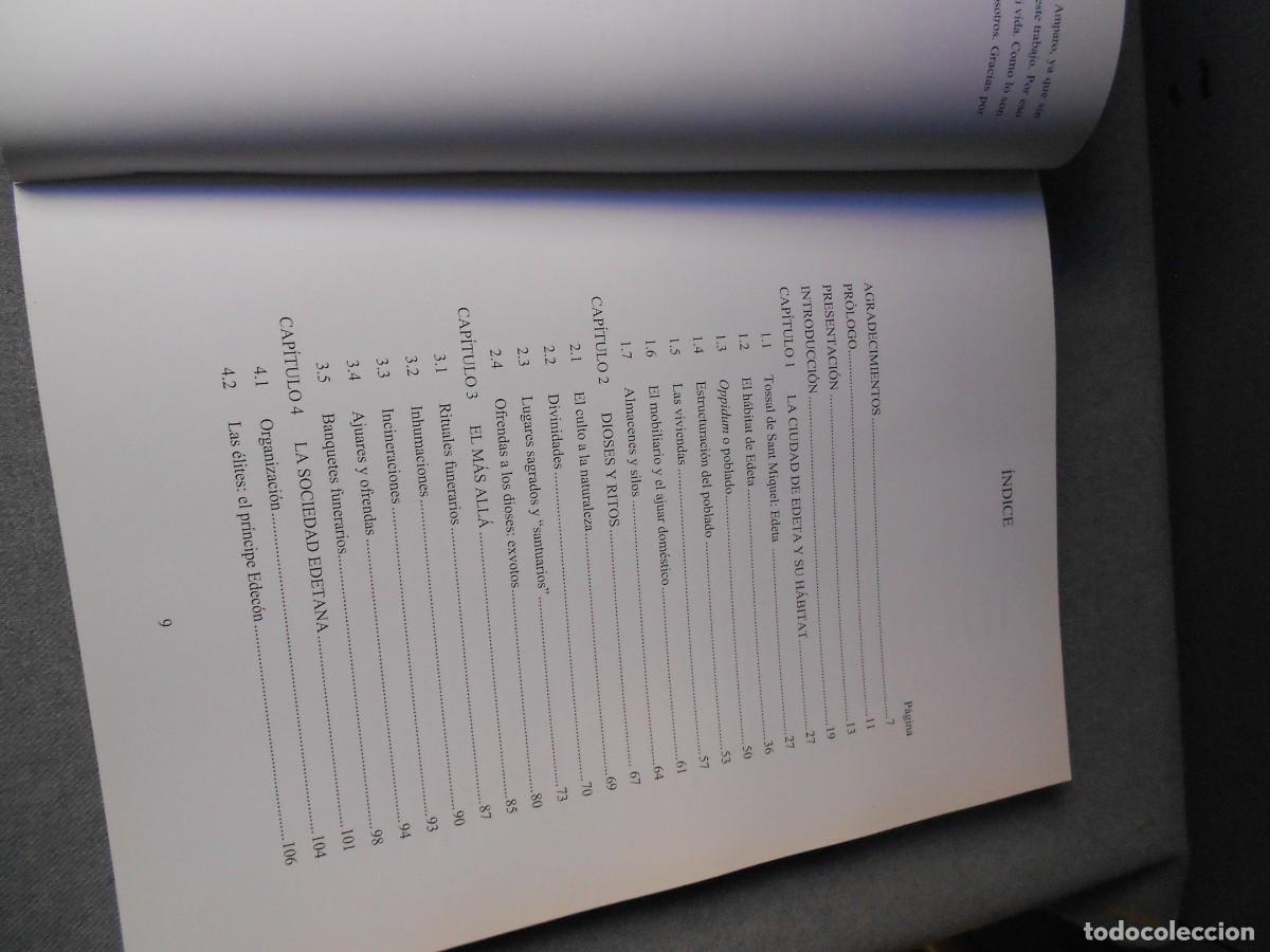 Libros de segunda mano: EDETA. NUESTRO PASADO IBERO - Foto 3