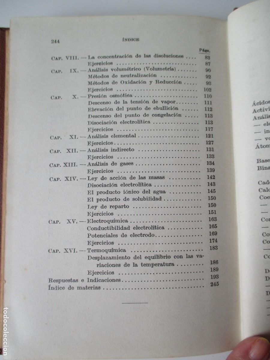 Libros de segunda mano de ciencias: NYL&Eacute;N , WIGREN Tratado de estequiometr&iacute;a W34250 - Foto 4