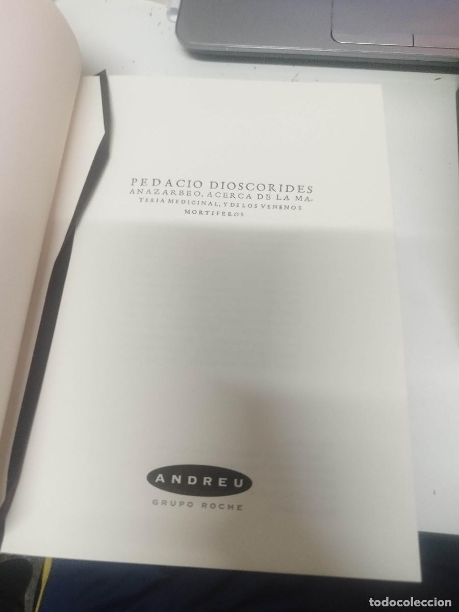Libros de segunda mano: Pedacio Dioscorides. Anazarbeo, acerca de la materia medicinal y de los venenos mort&iacute;feros. - Foto 2