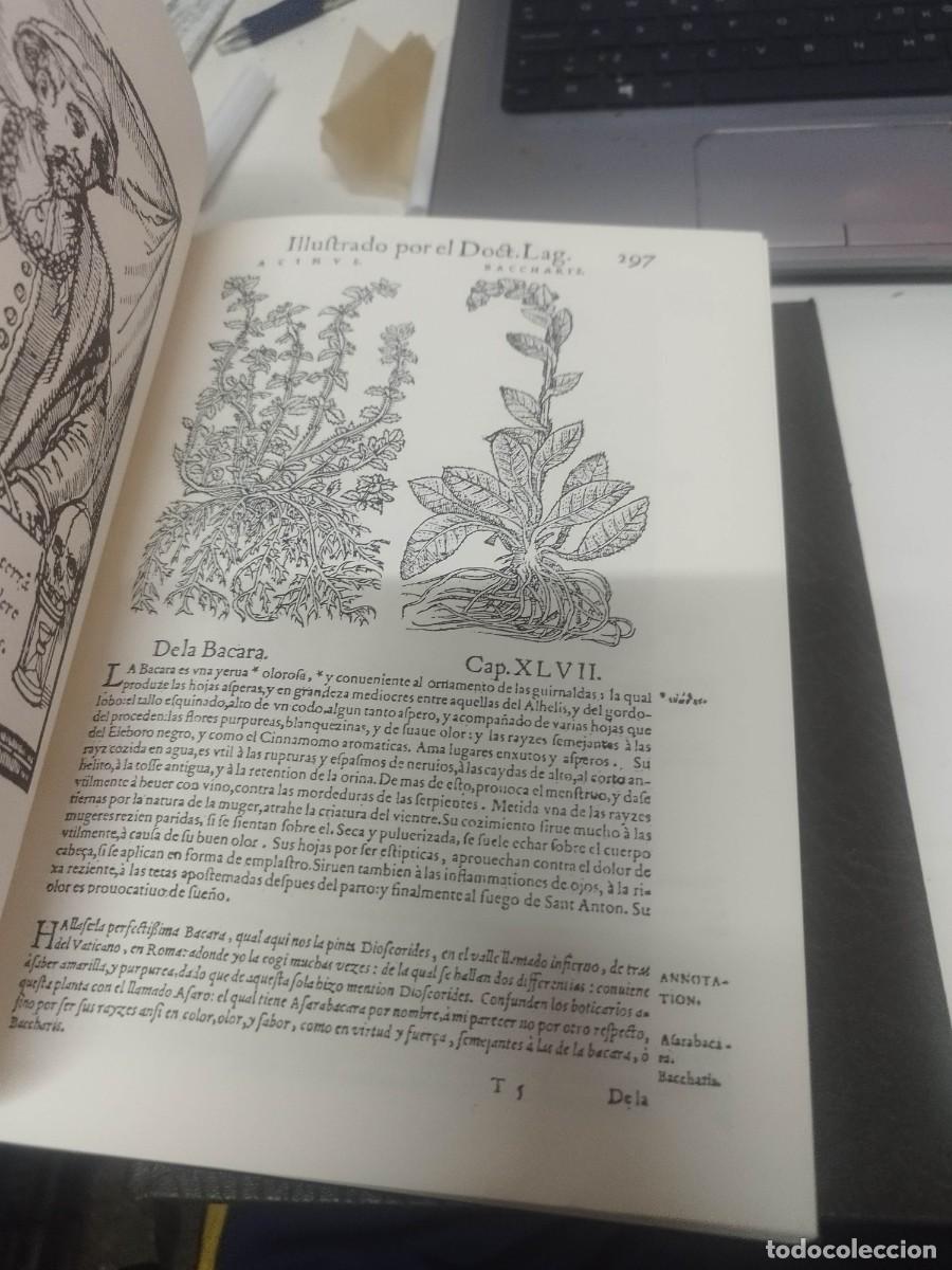 Libros de segunda mano: Pedacio Dioscorides. Anazarbeo, acerca de la materia medicinal y de los venenos mort&iacute;feros. - Foto 5