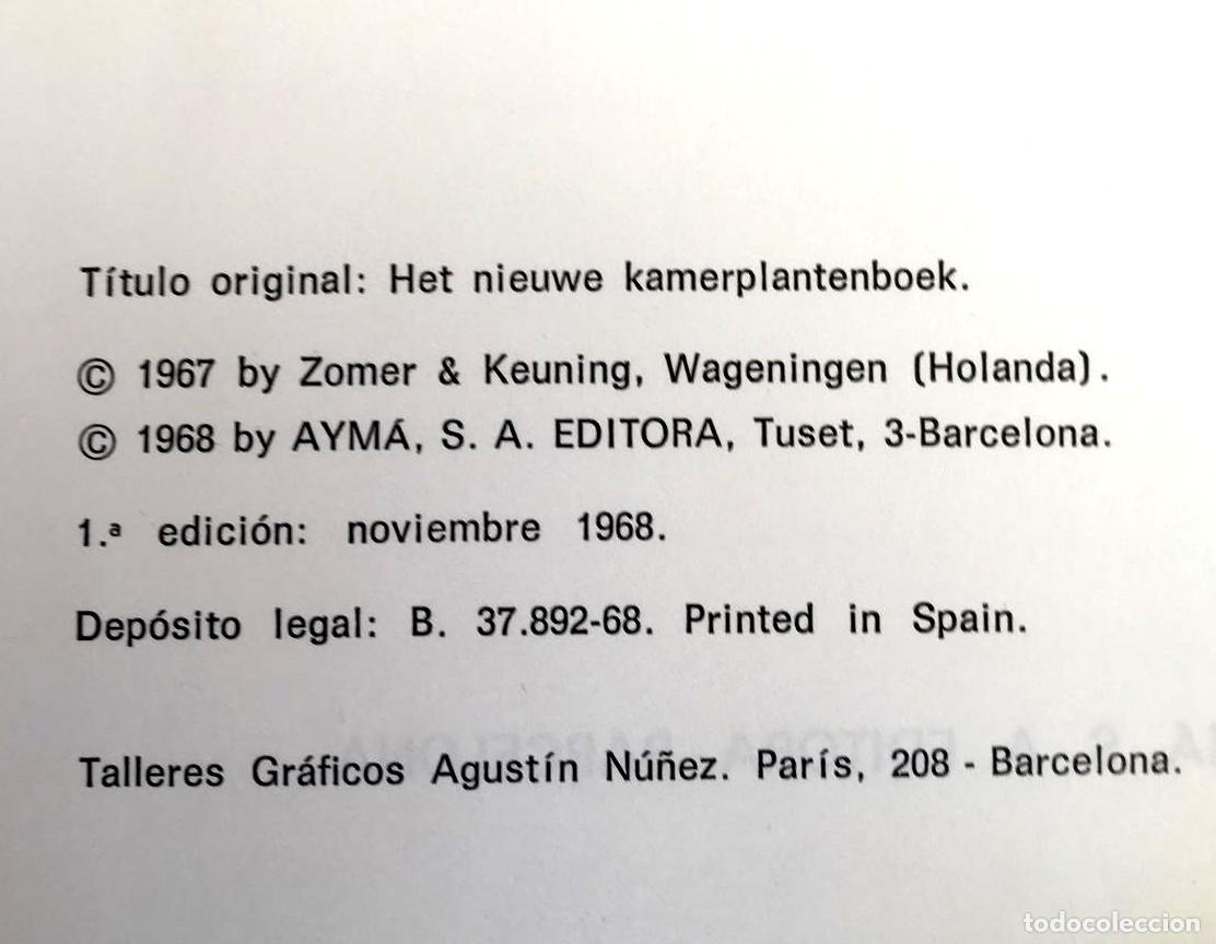 Libros de segunda mano: Libro Plantas de interior de G. Kromdijk - Foto 2