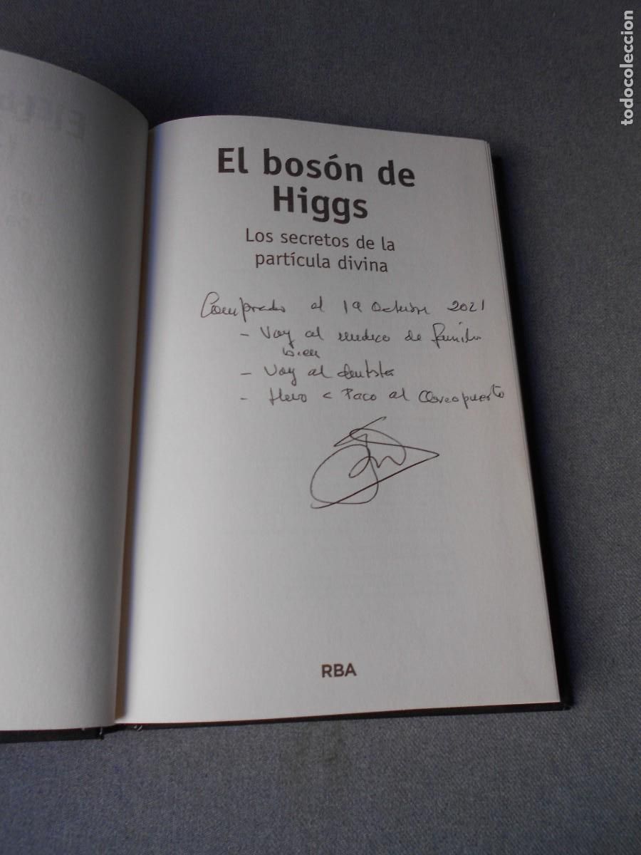 Libros de segunda mano de ciencias: EL BOSON DE HIGGS. LOS SECRETOS DE LA PARTICULA DIVINA. - Foto 2