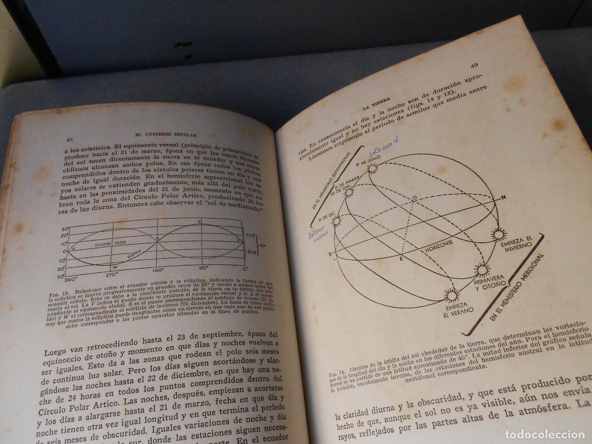 Libros de segunda mano de ciencias: EL UNIVEROS ESTELAR Y ATOMICO - Foto 7