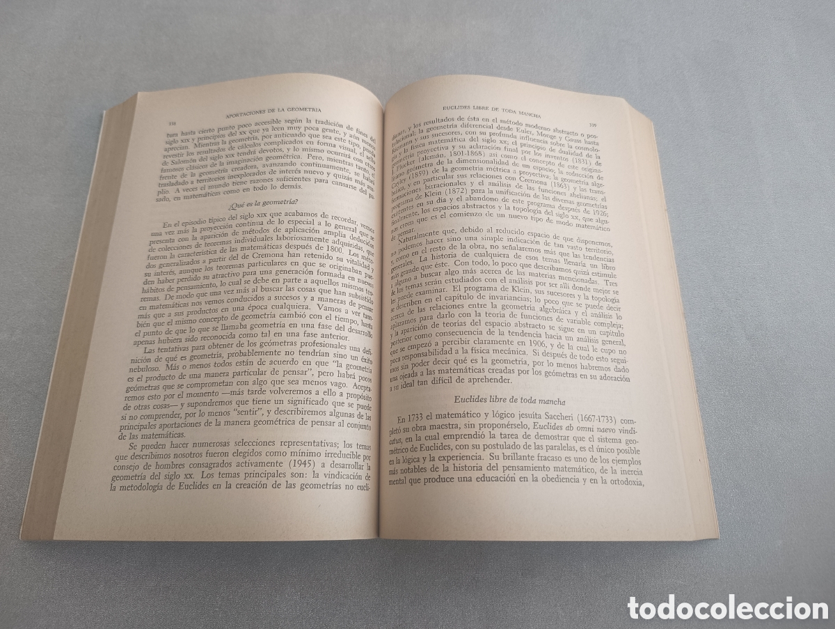 Libros de segunda mano de ciencias: HISTORIA DE LAS MATEM&Aacute;TICAS. Bell, E. T - Foto 5