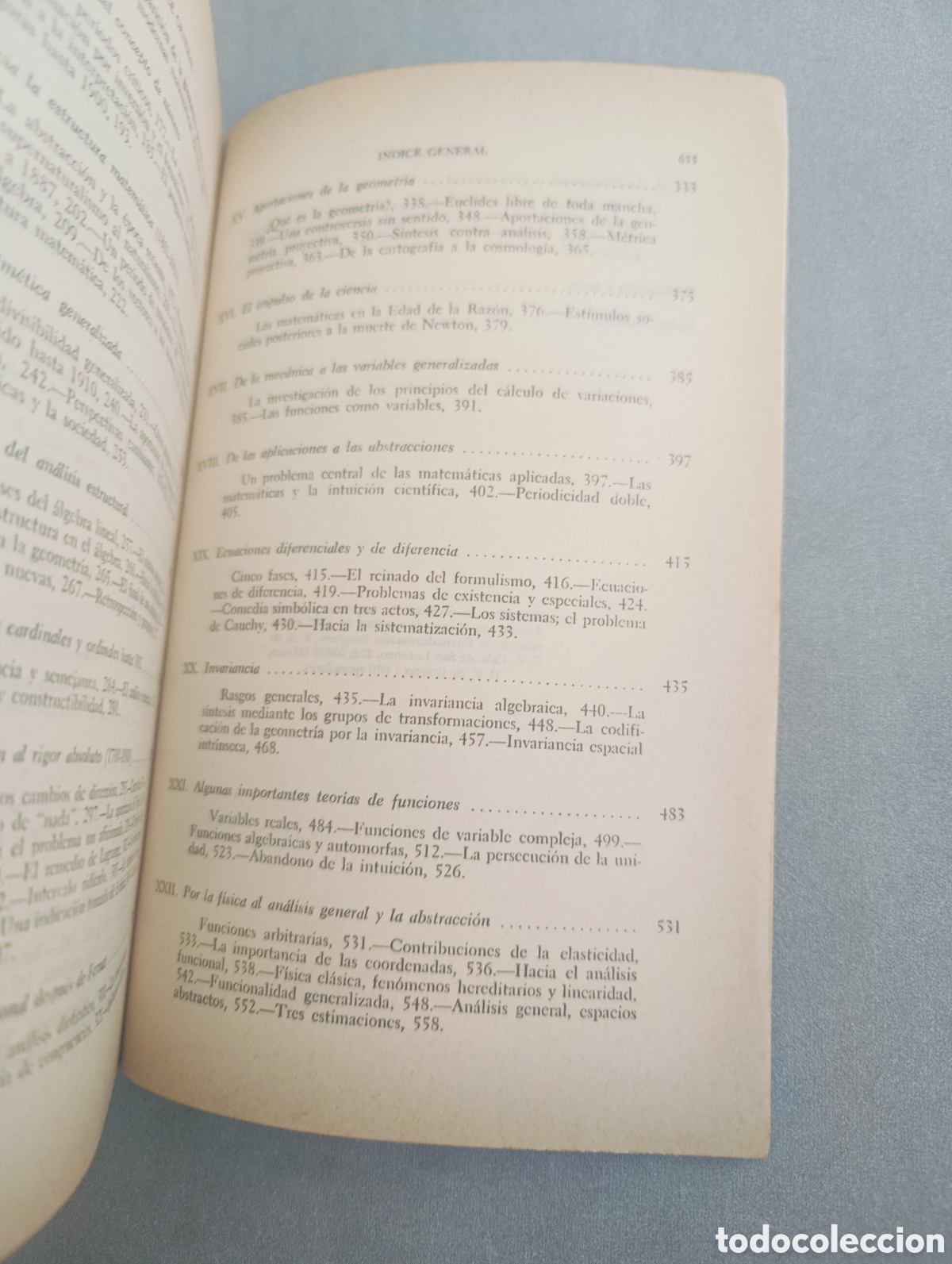 Libros de segunda mano de ciencias: HISTORIA DE LAS MATEM&Aacute;TICAS. Bell, E. T - Foto 8