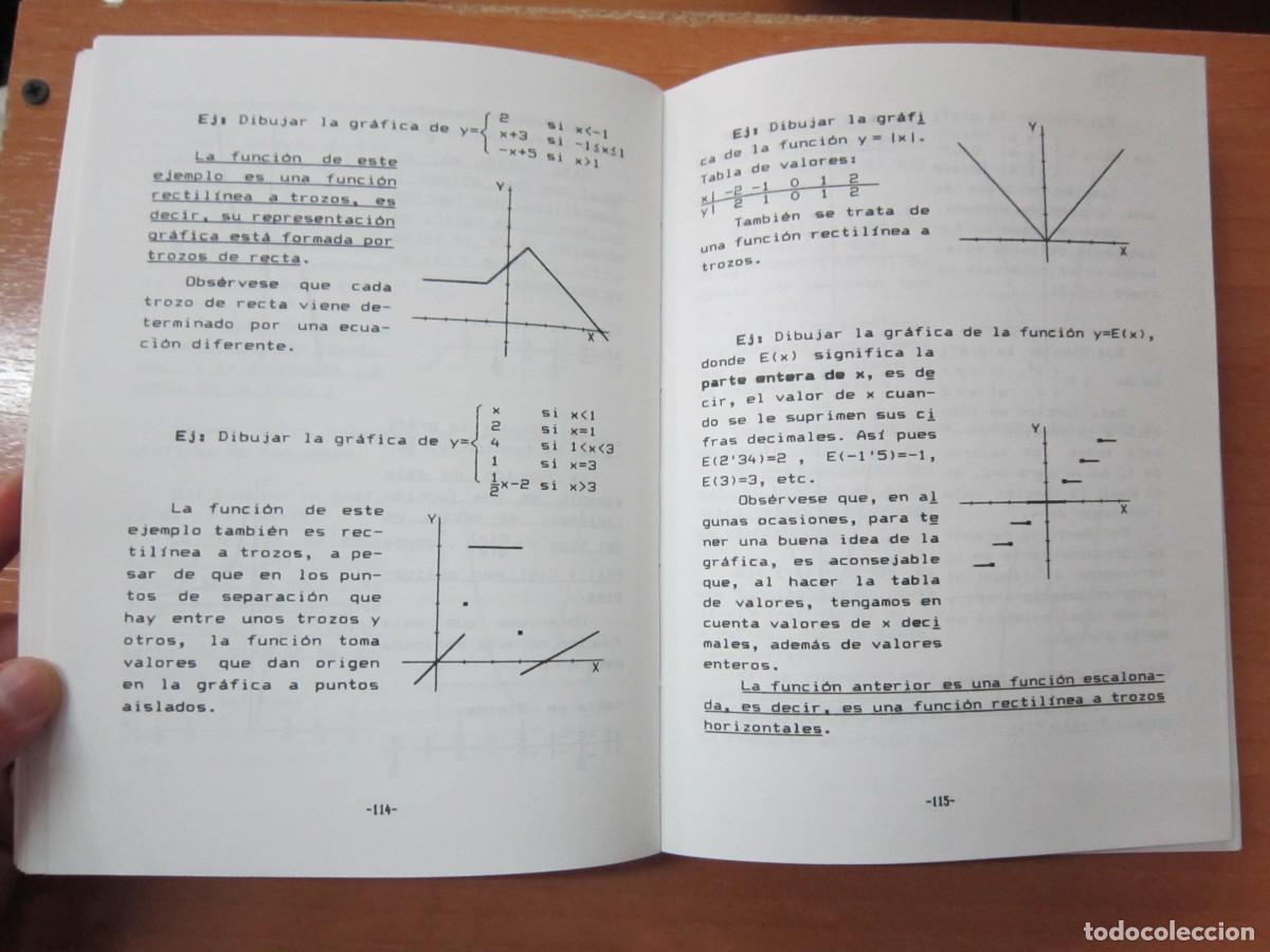 Libros de segunda mano de ciencias: Matematicas 2, de M.B. Garc&iacute;a y M.D.V. Mart&iacute;nez - Foto 3