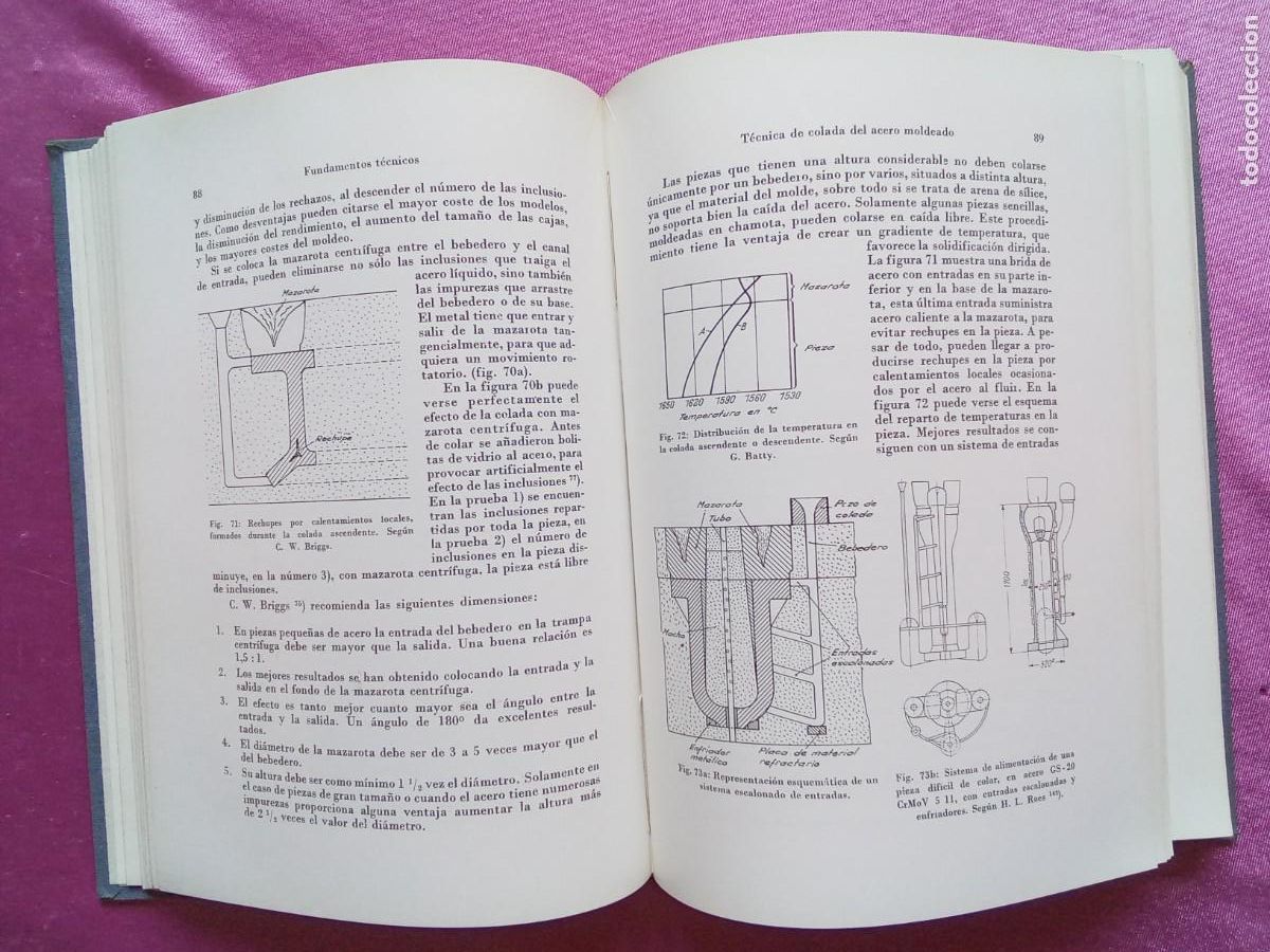 Libros de segunda mano de ciencias: ACERO MOLDEADO.ROESCH Y ZIMMERMANN.E/1/1/3 - Foto 5