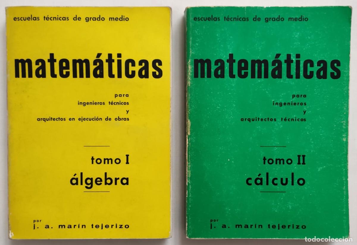 Libros de segunda mano de ciencias: MATEM&Aacute;TICAS PARA INGENIEROS Y ARQUITECTOS T&Eacute;CNICOS. 2 TOMOS. - Foto 1