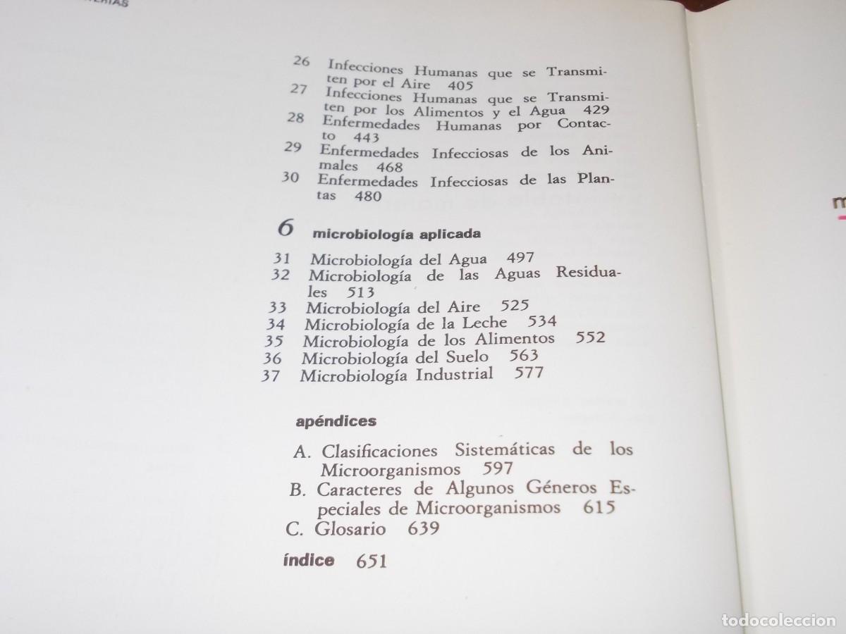 Libros de segunda mano: MIcrobiolog&iacute;a. M.J. Pelczar y R.D. Reid. Ediciones del Castillo 1.970, defecto - Foto 3