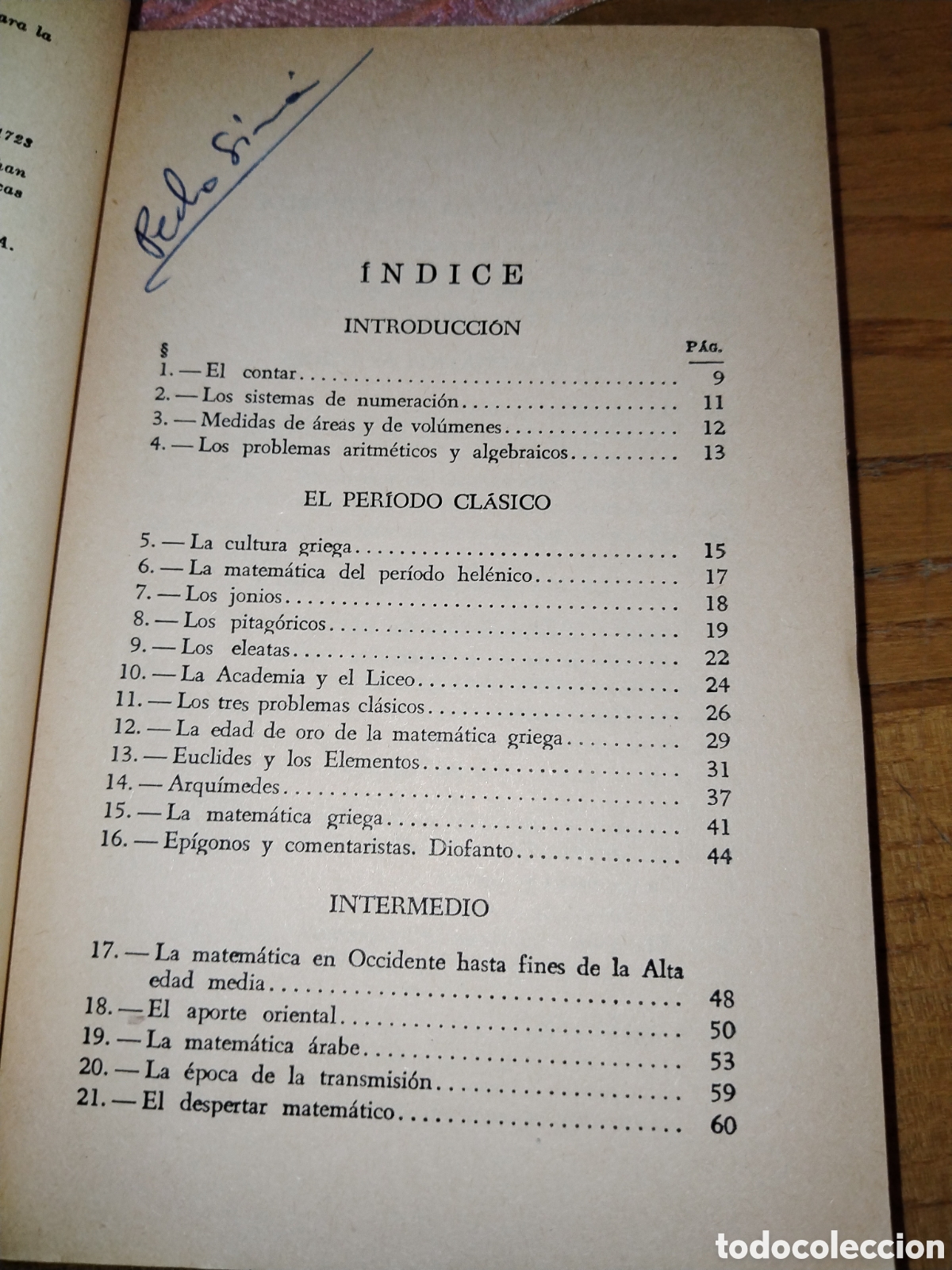 Libros de segunda mano de ciencias: La historia su cinta de la matem&aacute;tica. Jos&eacute; babini - Foto 3
