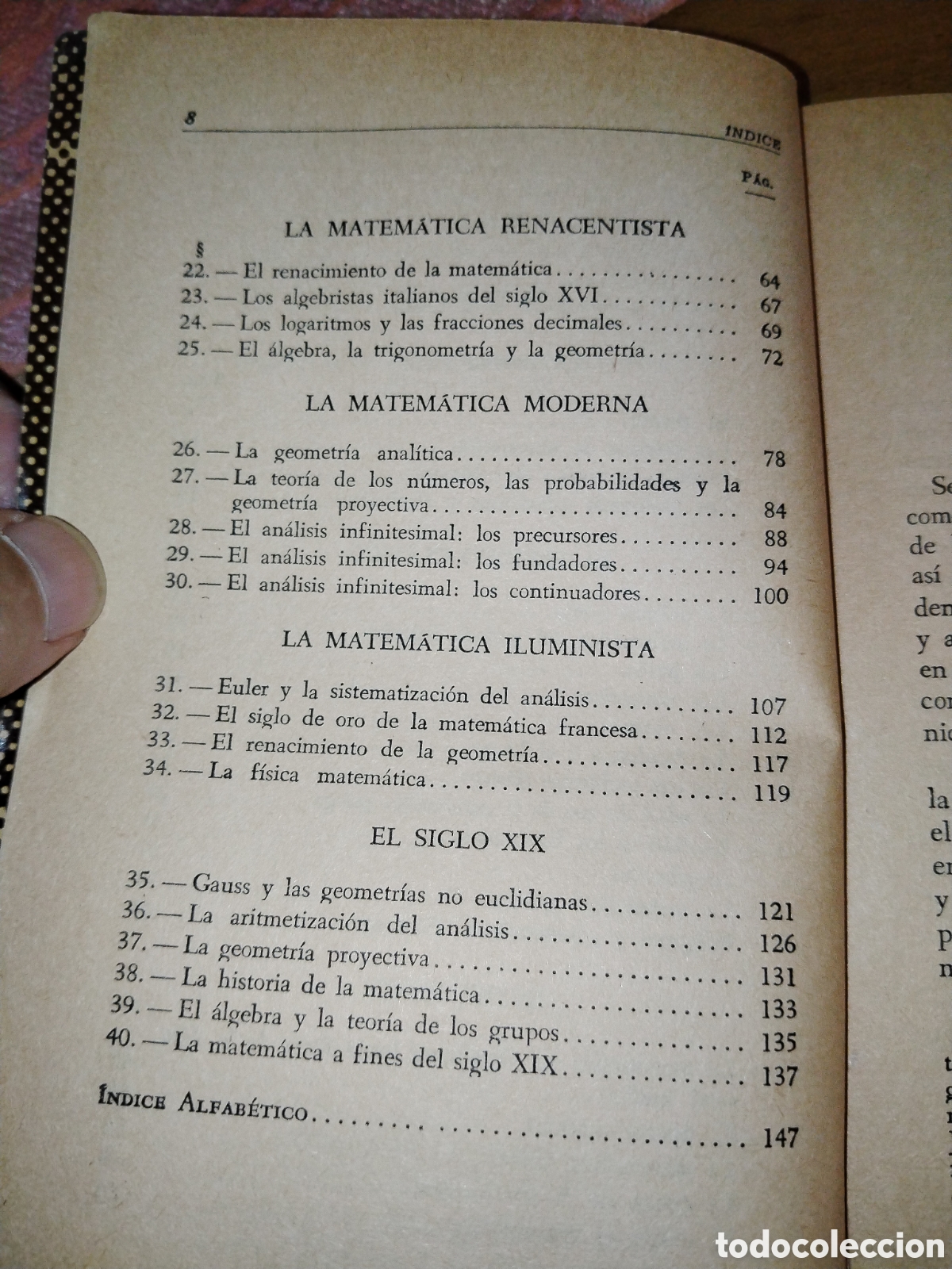 Libros de segunda mano de ciencias: La historia su cinta de la matem&aacute;tica. Jos&eacute; babini - Foto 4